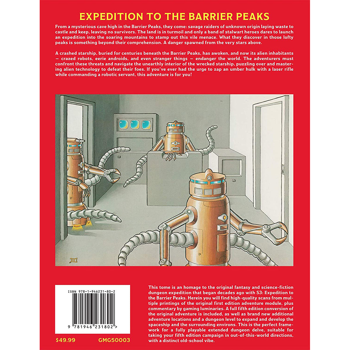 D&D Original Adventures Reincarnated 3 Expedition to the Barrier Peaks