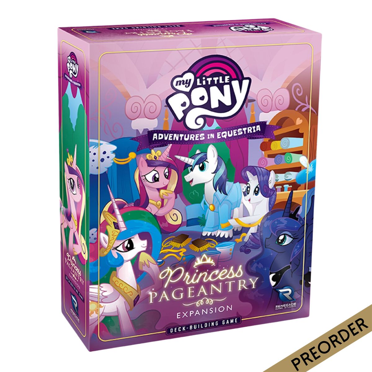 My Little Pony: Adventures in Equestria Deck-Building Game Princess Pageantry Expansion