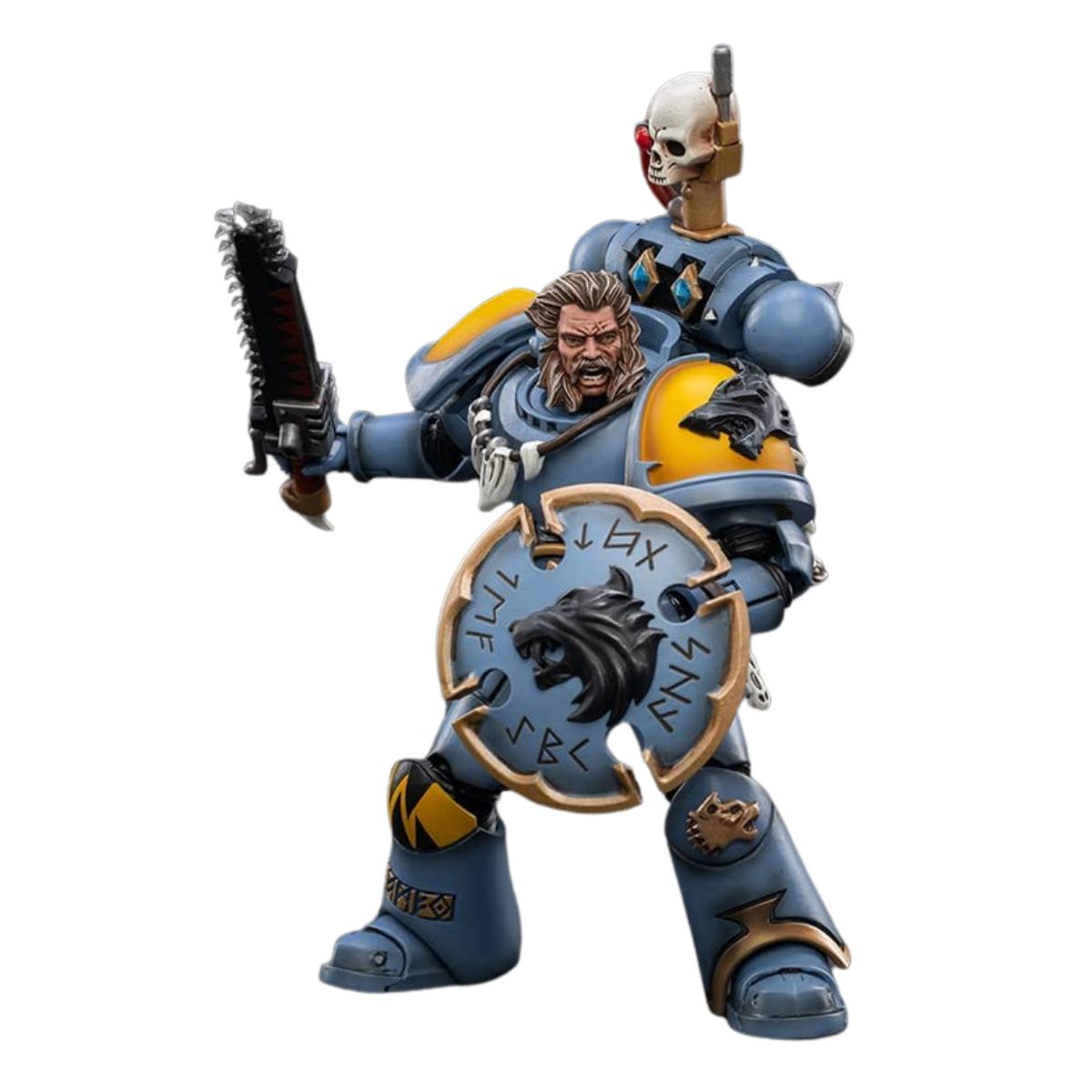 Warhammer Collectibles: 1/18 Scale Space Wolves Thunderwolf Cavalry Frode