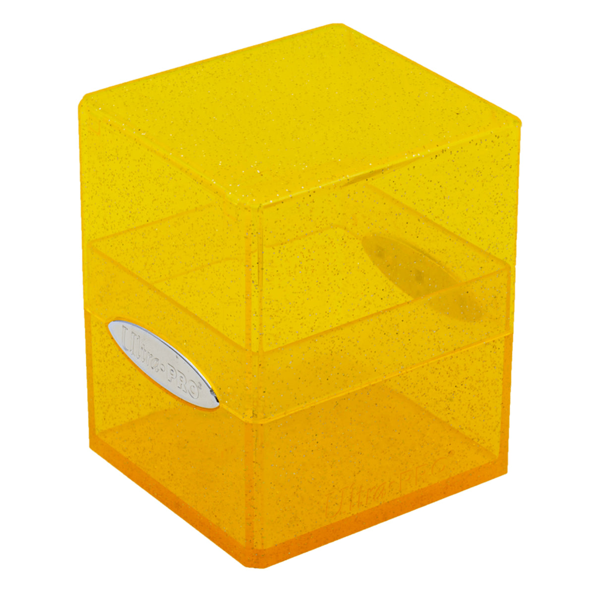 ULTRA PRO Deck Box Satin Cube Glitter - Yellow