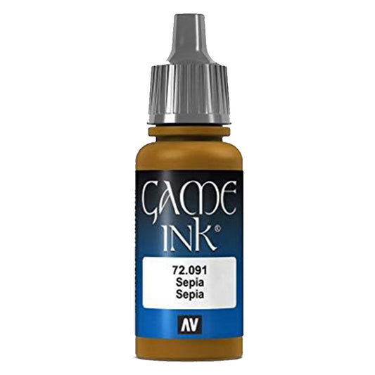 Vallejo Game Colour - Ink Sepia 17 ml