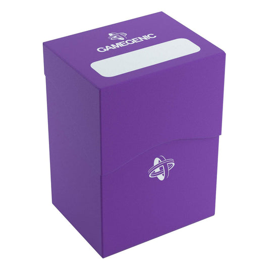 Gamegenic Deck Holder 80+ Purple Deck Box