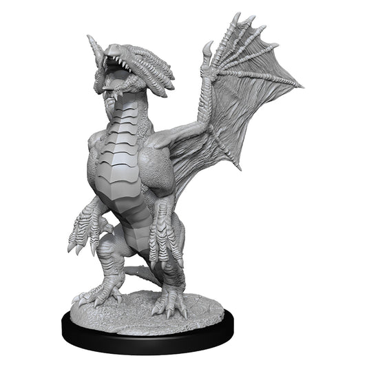 D&D Nolzurs Marvelous Unpainted Miniatures Bronze Dragon Wyrmling & Pile of Sea Found Treasure