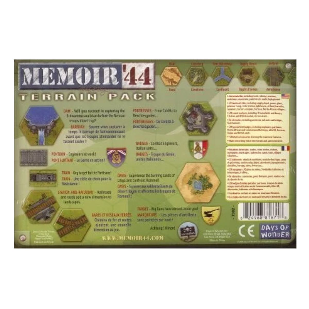 Memoir 44 Terrain Pack