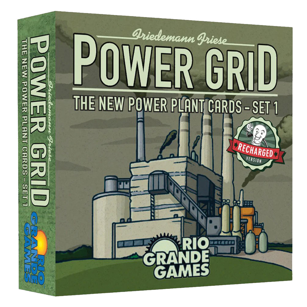 Power Grid Recharged New Power Plants Set 1 Expansion