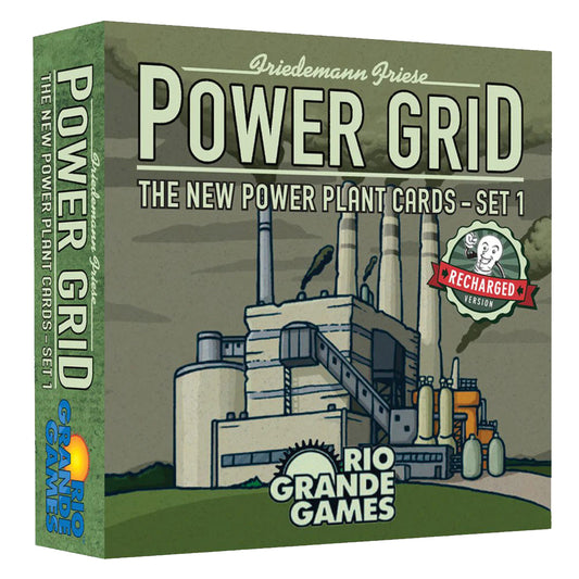 Power Grid Recharged New Power Plants Set 1 Expansion
