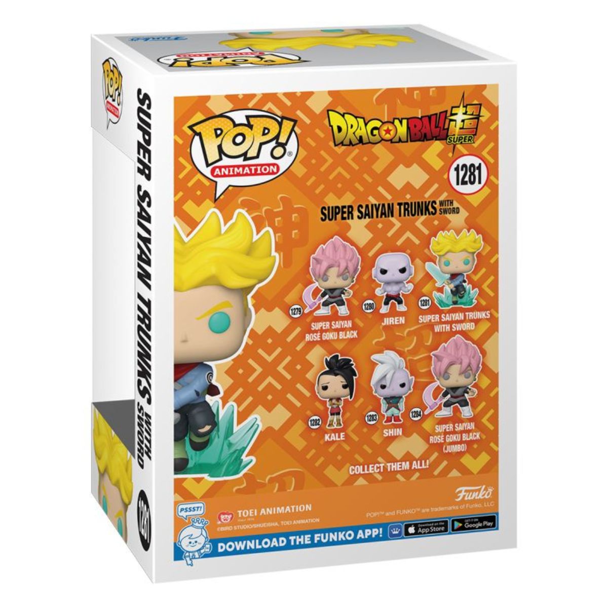 Dragon Ball Super - SS Trunks with Spirit Sword Pop! Vinyl