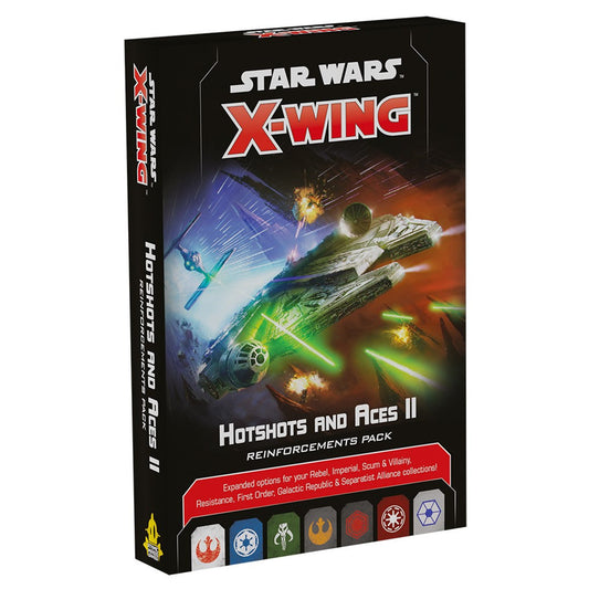 Star Wars X-Wing 2nd Edition Hotshots & Aces II Reinforcements Pack