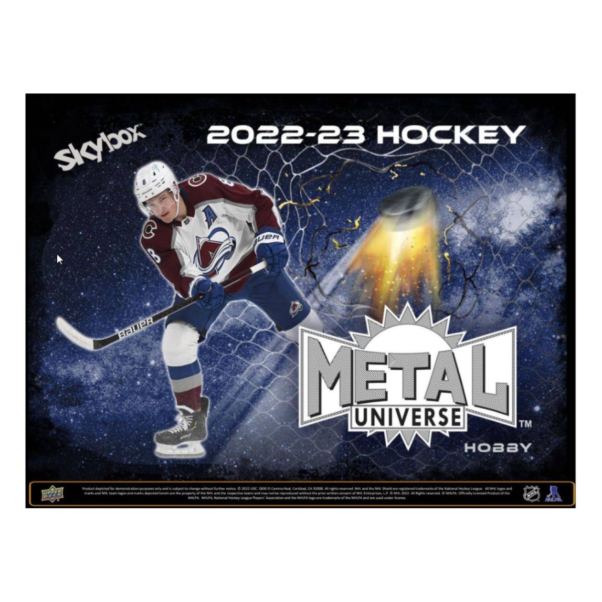 NHL - 2022/23 Skybox Metal Universe Hockey Cards (Display of 15)