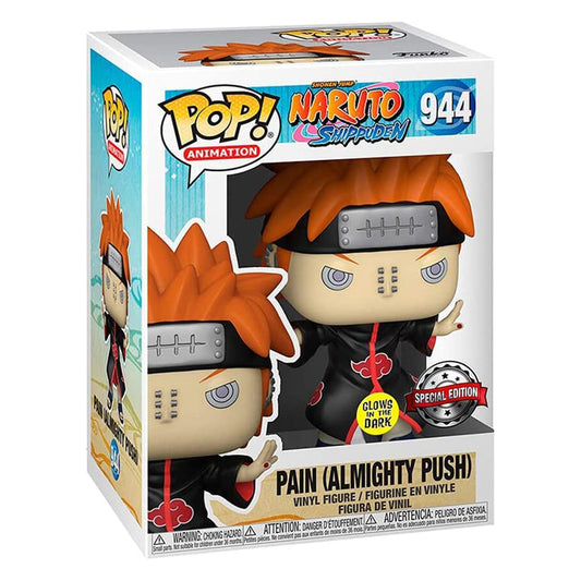 Naruto: Shippuden - Pain with Shinra Tensei Glow Pop! Vinyl