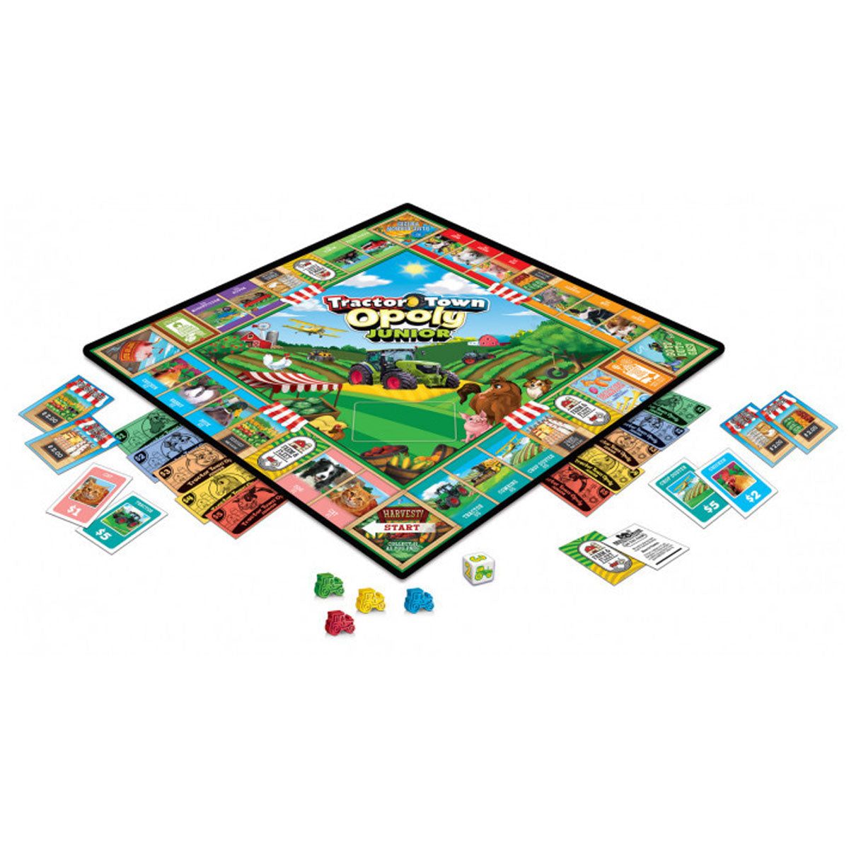 Masterpieces Tractor Town Opoly Junior