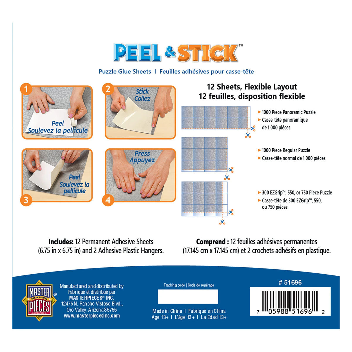 Masterpieces Puzzle Accessories Puzzle Glue Sheets