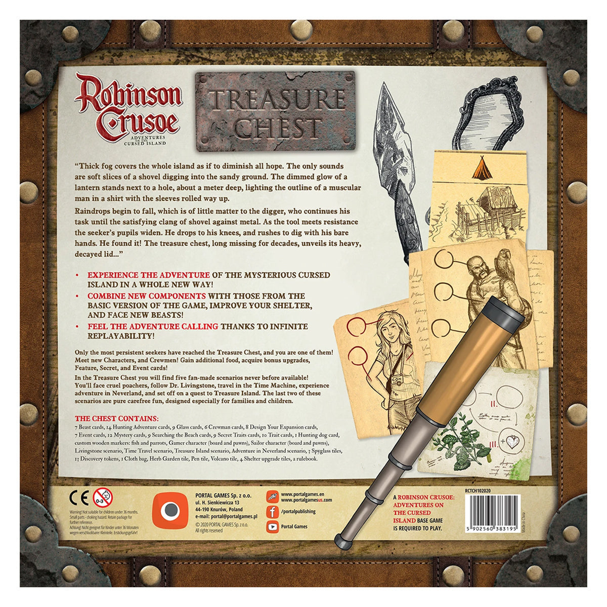 Robinson Crusoe Treasure Chest Expansion