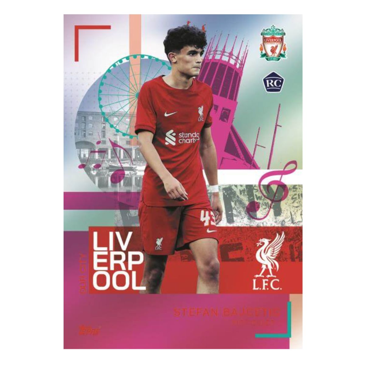TOPPS 2022-2023 Liverpool Team HOBBY Set