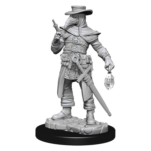 WizKids Deep Cuts Unpainted Miniatures Plague Doctor Cultist