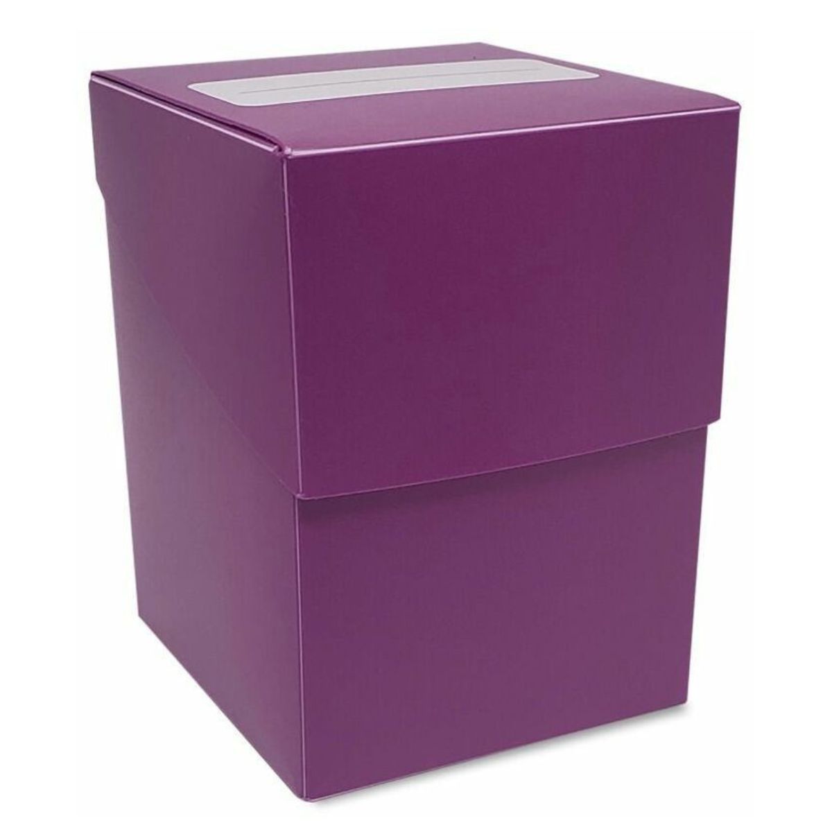 BCW Deck Case Box, Deck Protectors and Inner Sleeves Standard Elite2 Combo Pack Glossy Mulberry