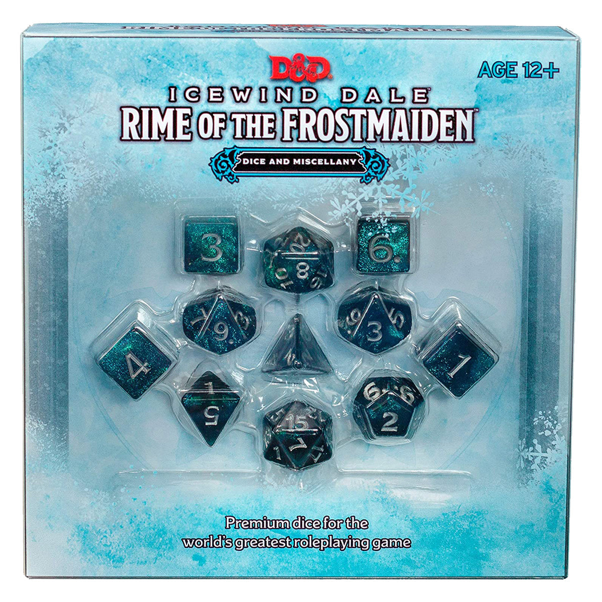 D&D Icewind Dale Rime of the Frostmaiden Dice & Miscellany