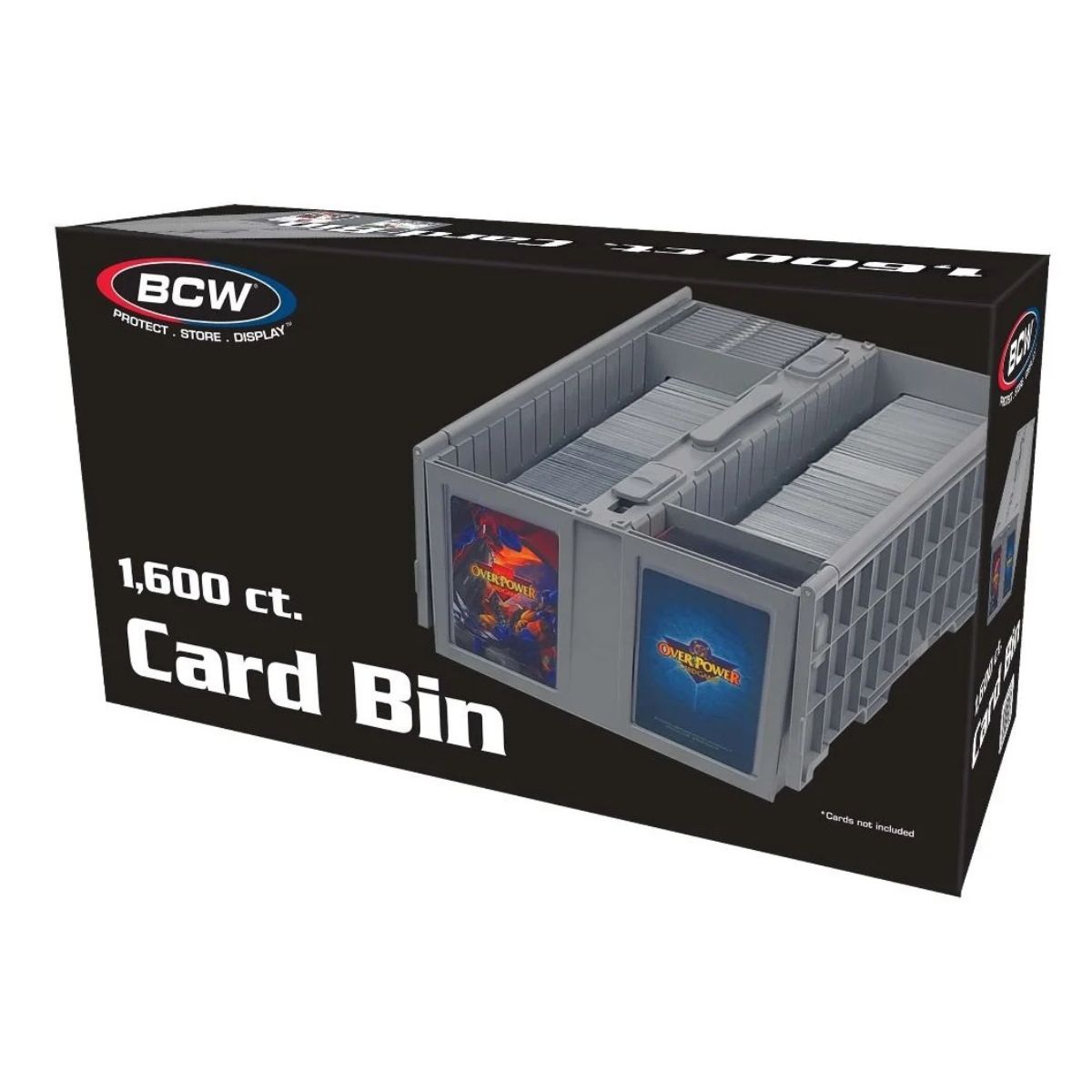 BCW Collectible Card Bin 1600 Gray