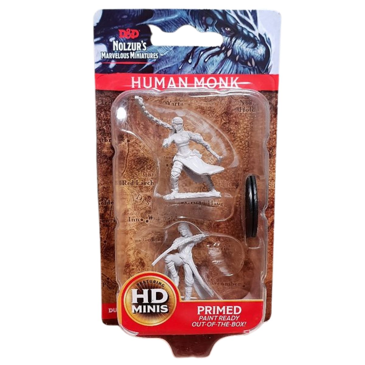 D&D Nolzurs Marvelous Unpainted Miniatures Human Female Monk