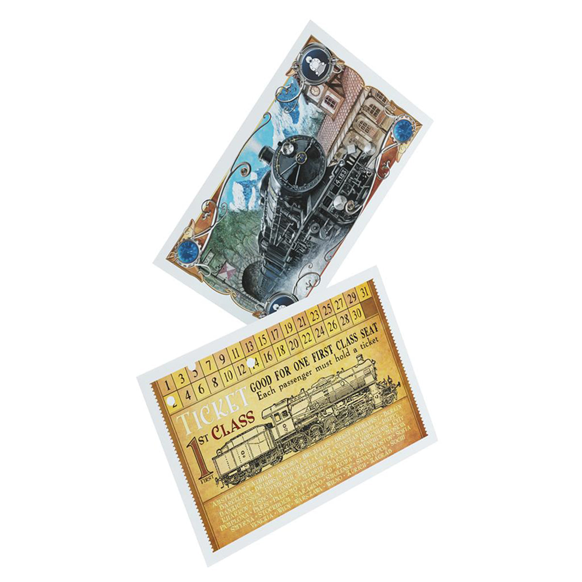 Gamegenic Ticket to Ride Europe Art Sleeves