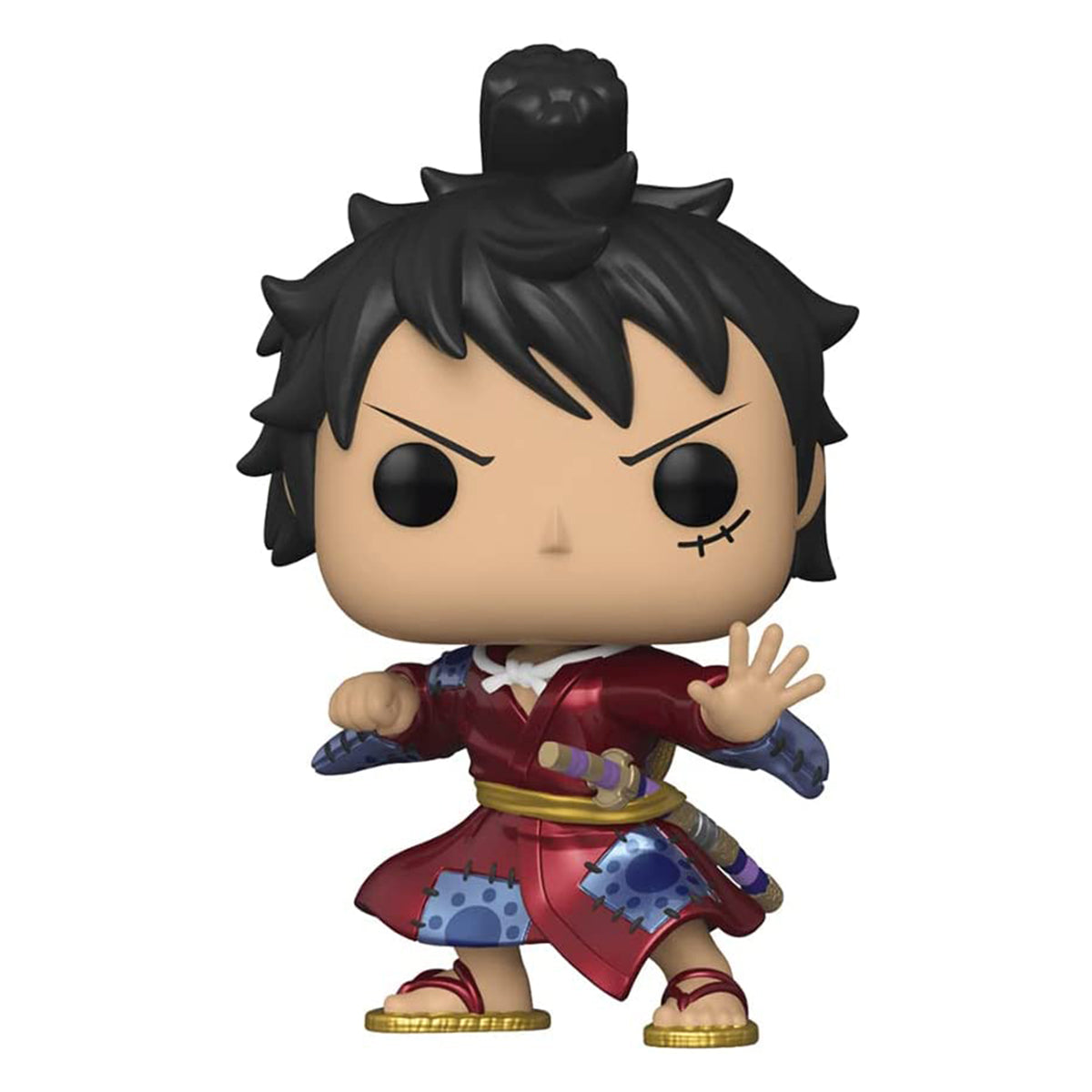 One Piece - Luffytaro in Kimono Metallic Pop! Vinyl