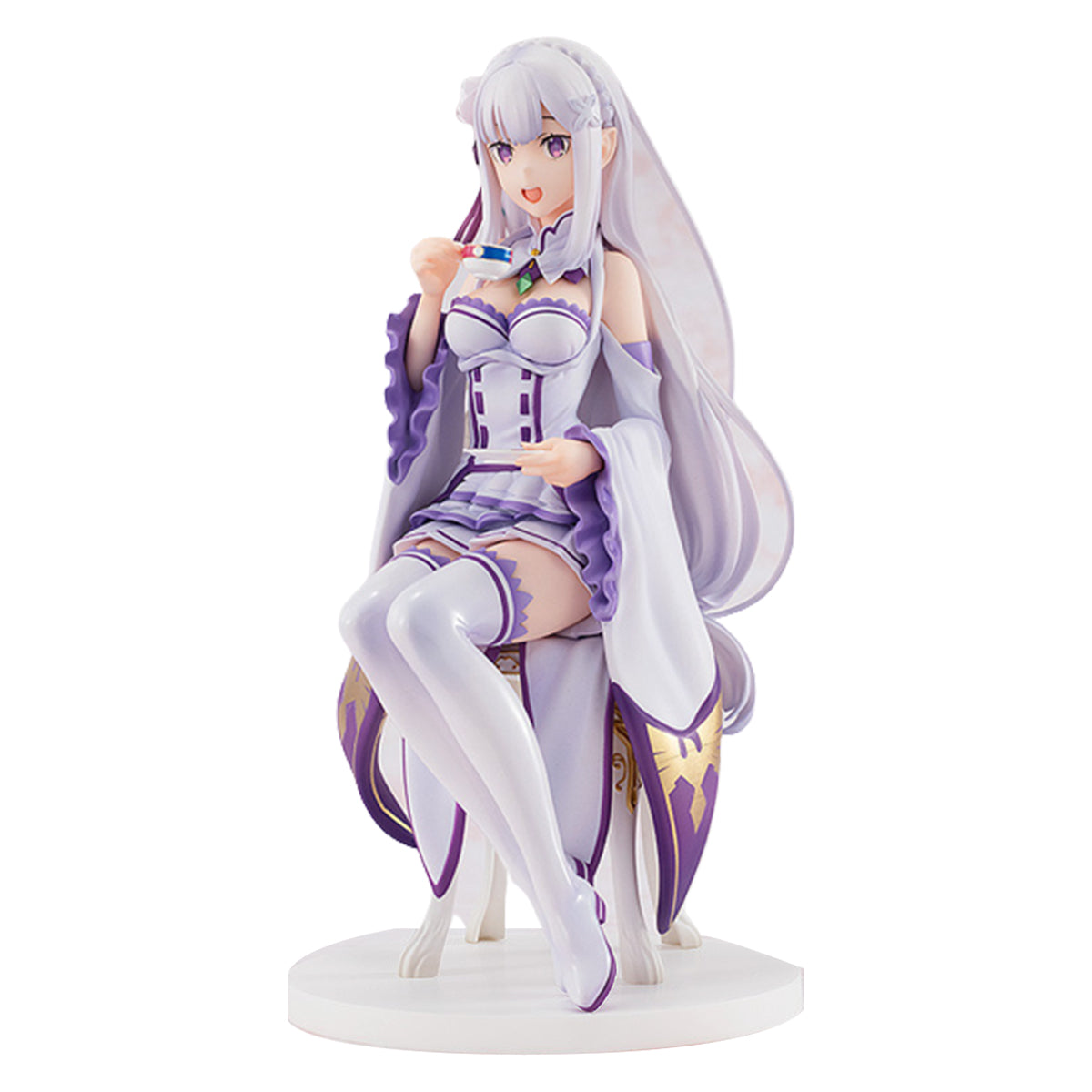 Re:ZERO Starting Life in Another World Emilia Tea Party Version 1/7 Scale