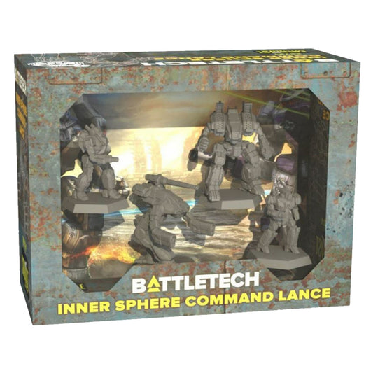 BattleTech RPG Inner Sphere Command Lance Miniatures