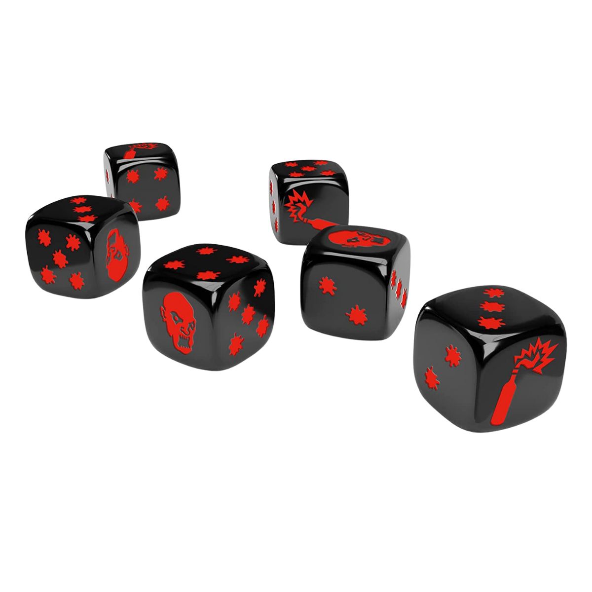 Zombicide 2nd Edition Black and White Dice Pack