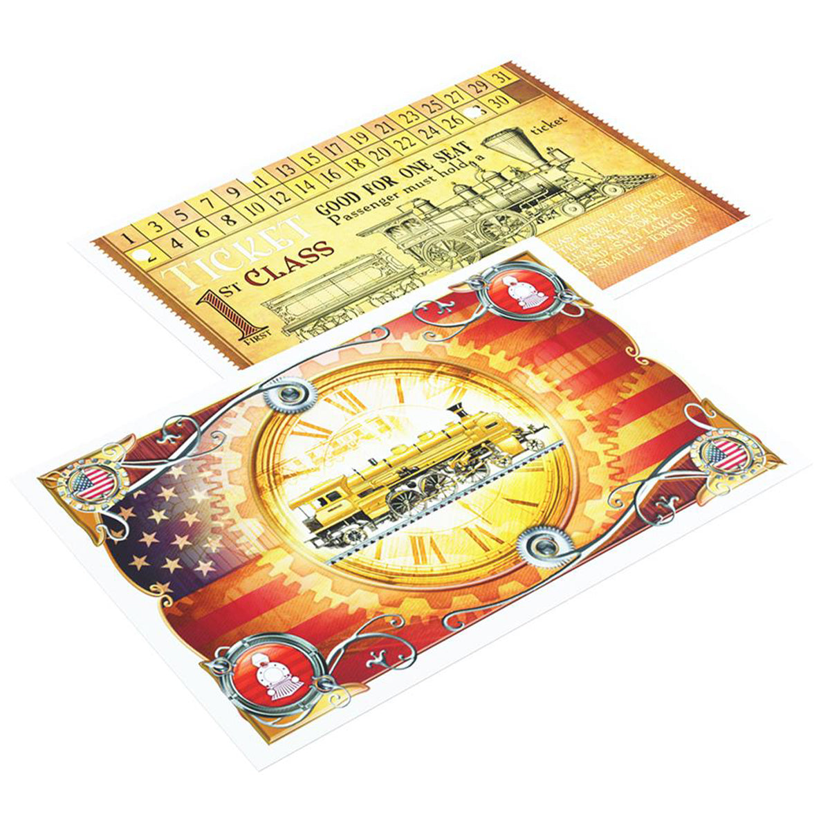 Gamegenic Ticket to Ride Art Sleeves