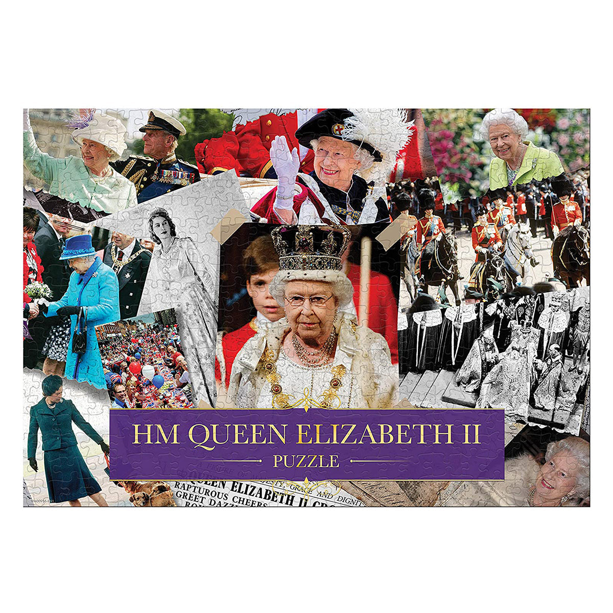 HM Queen Elizabeth II Montage 1000 Piece Puzzle