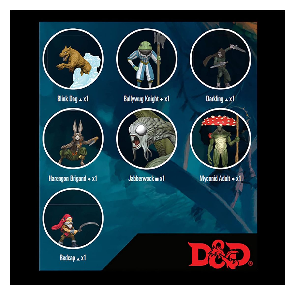 D&D Idols of the Realms The Wild Beyond The Witchlight 2D Set 1