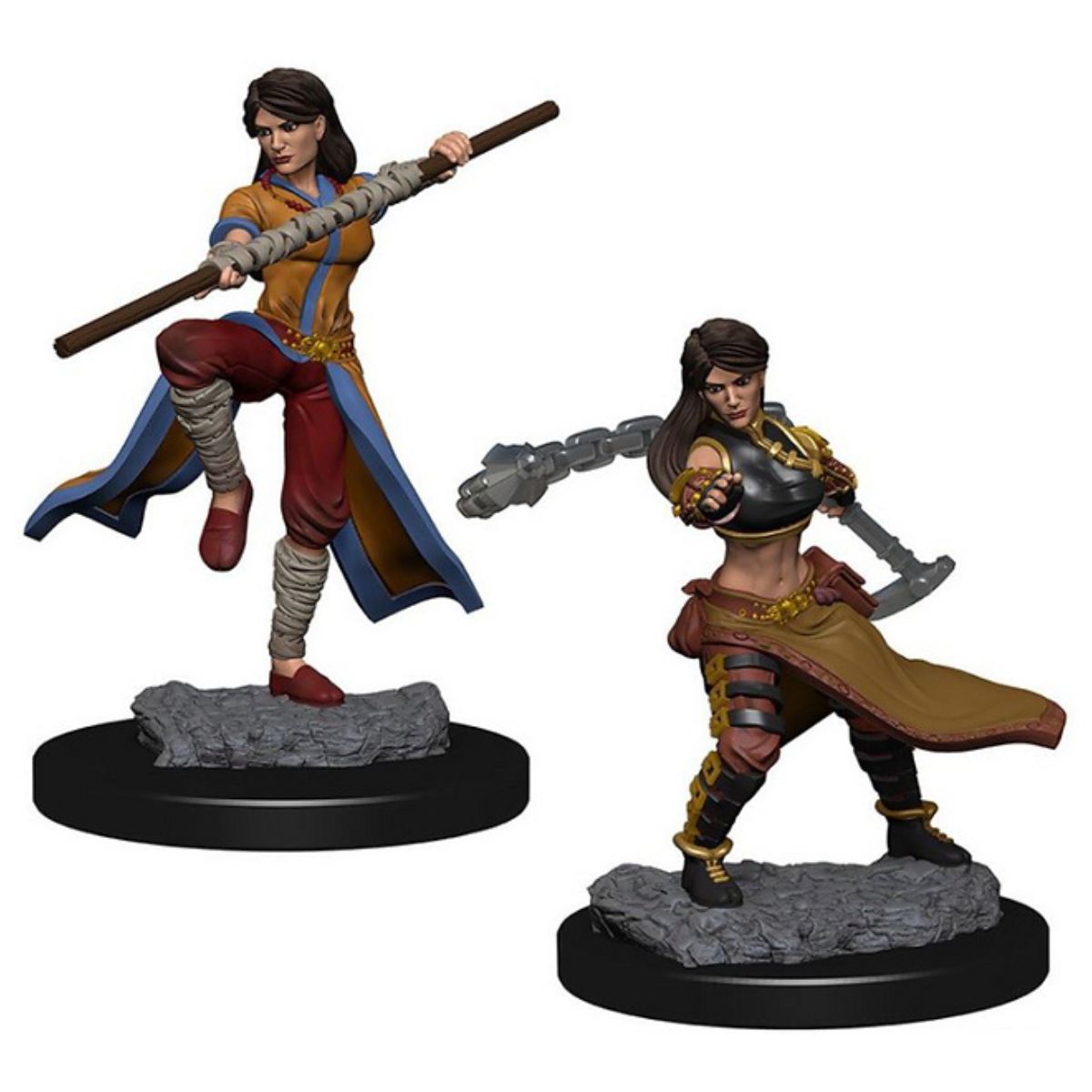 D&D Nolzurs Marvelous Unpainted Miniatures Human Female Monk