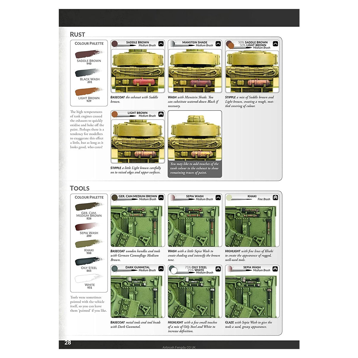 Vallejo Book: Colours of War - Painting WWII & WWIII miniatures