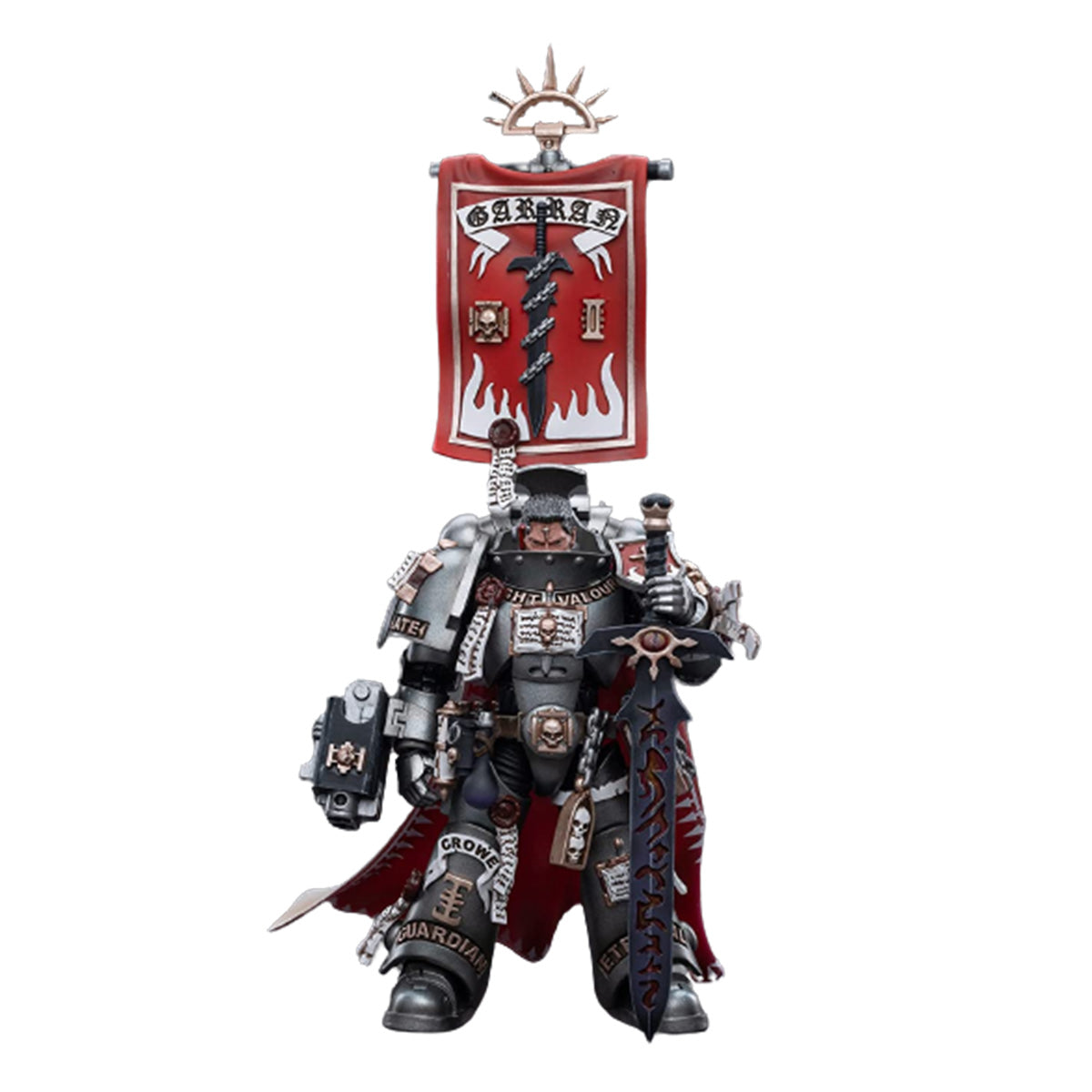 Warhammer Collectibles: 1/18 Scale Grey Knights Castellan Crowe