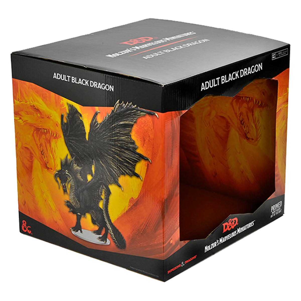 D&D Nolzurs Marvelous Miniatures Adult Black Dragon