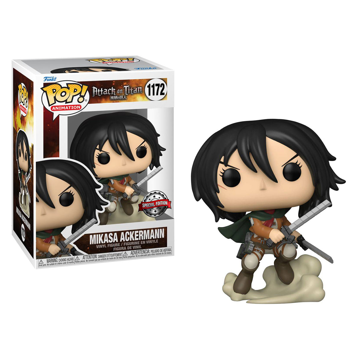 Attack on Titan - Mikasa Ackerman US Exclusive Pop! Vinyl