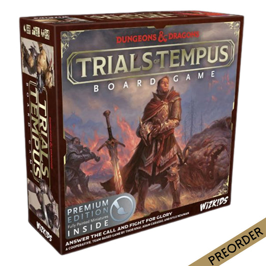 Dungeons & Dragons Trials of Tempus Board Game Premium Edition