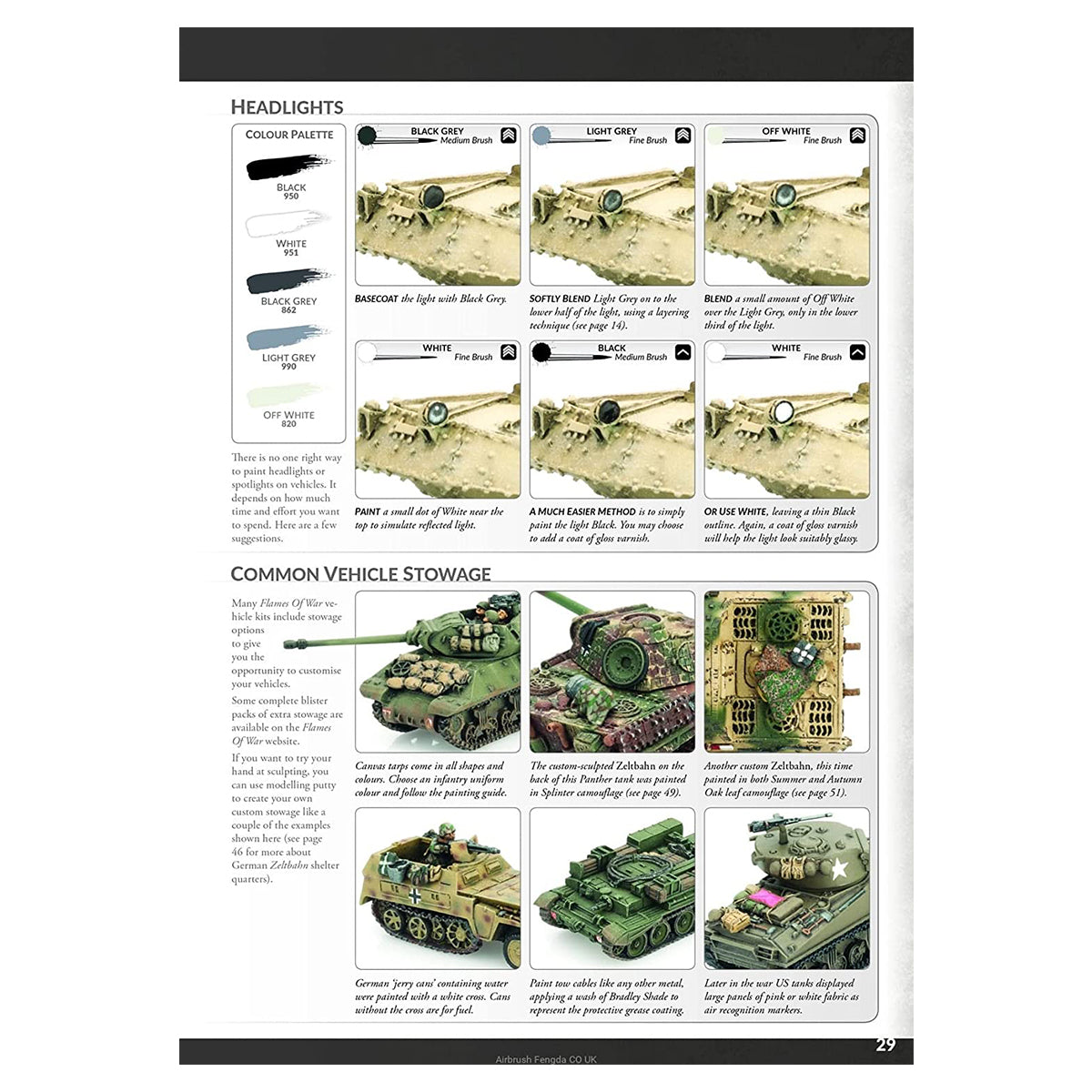 Vallejo Book: Colours of War - Painting WWII & WWIII miniatures
