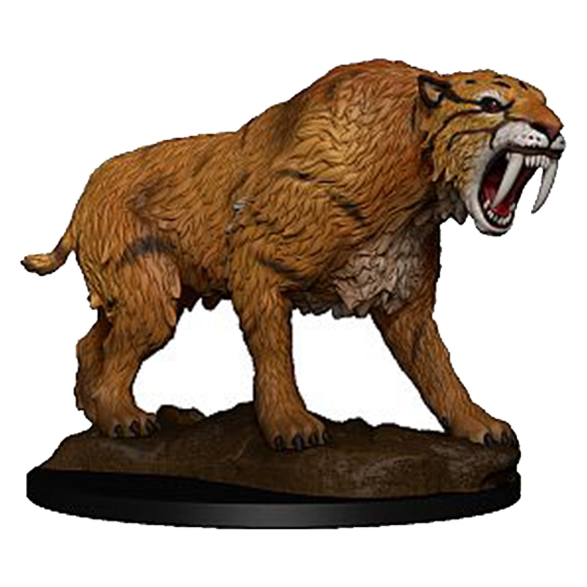 Wizkids Deepcuts Unpainted Miniatures Saber Toothed Tiger