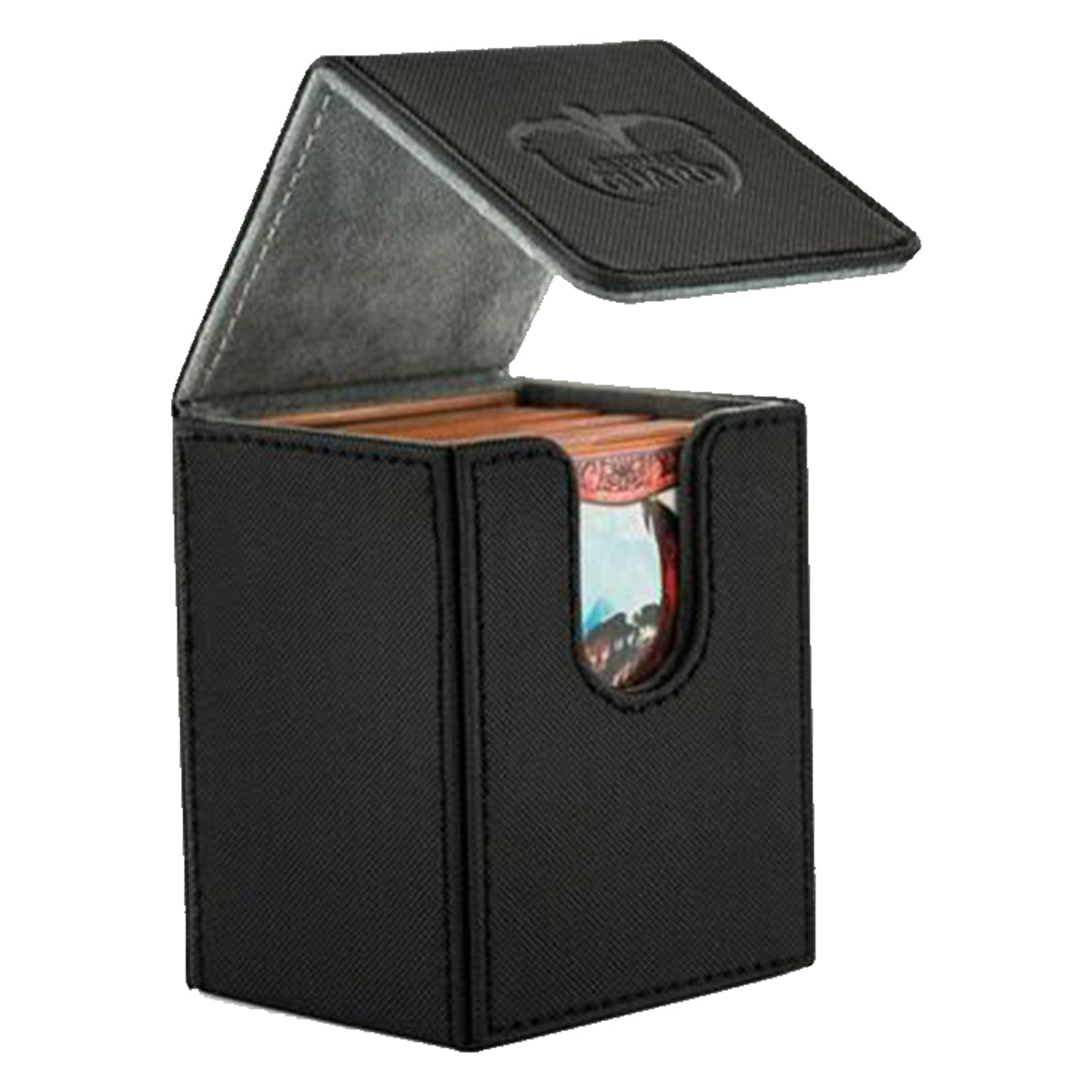 Ultimate Guard Flip Deck Case 100+ Standard Size XenoSkin Black Deck Box