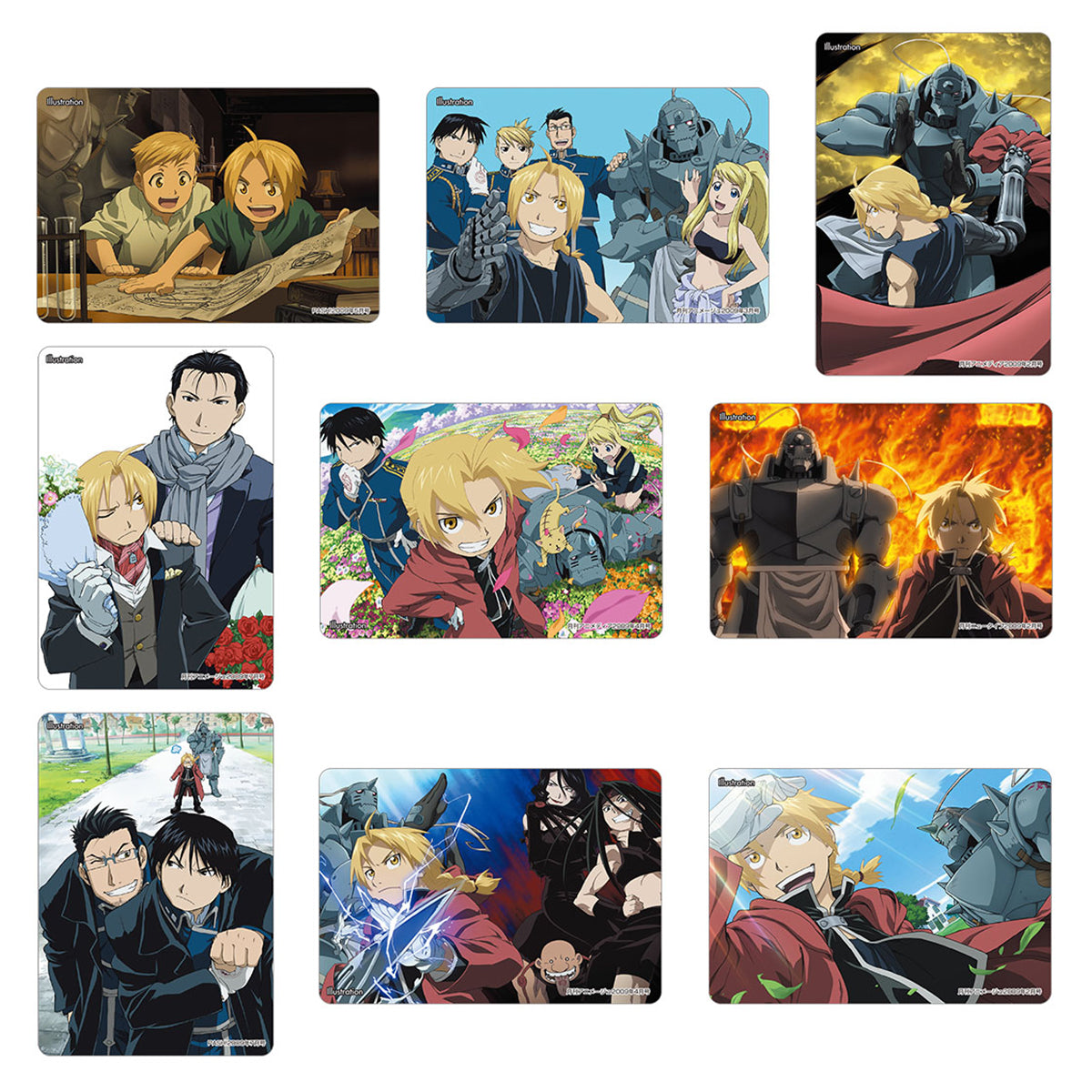 Fullmetal Alchemist - Alchemist Card Collection Complete Set
