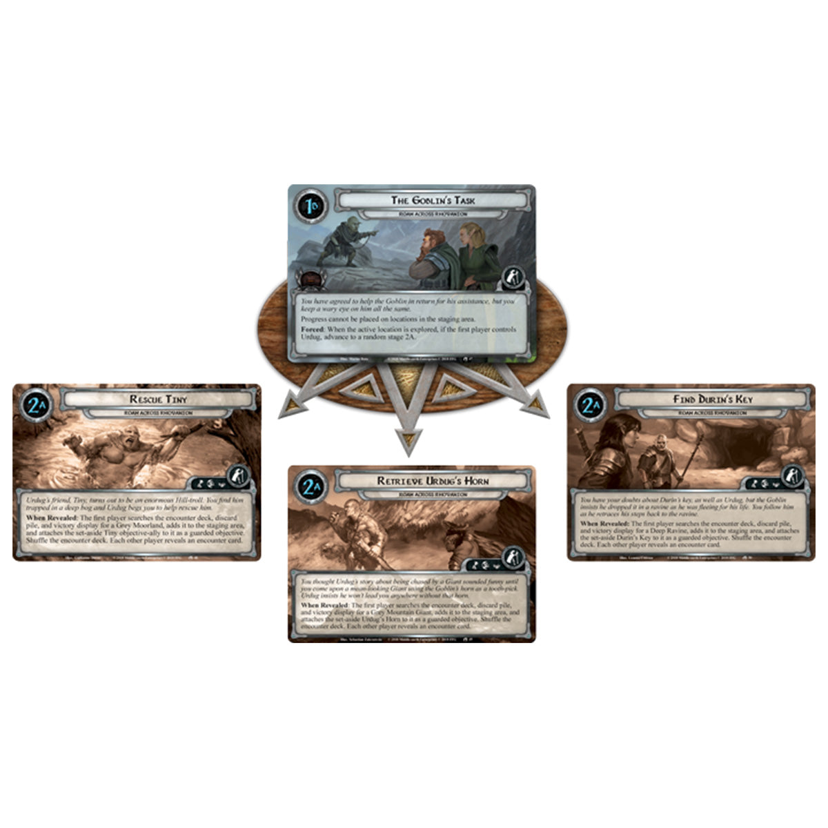 Lord of the Rings LCG Roam Across Rhovanion Adventure Pack