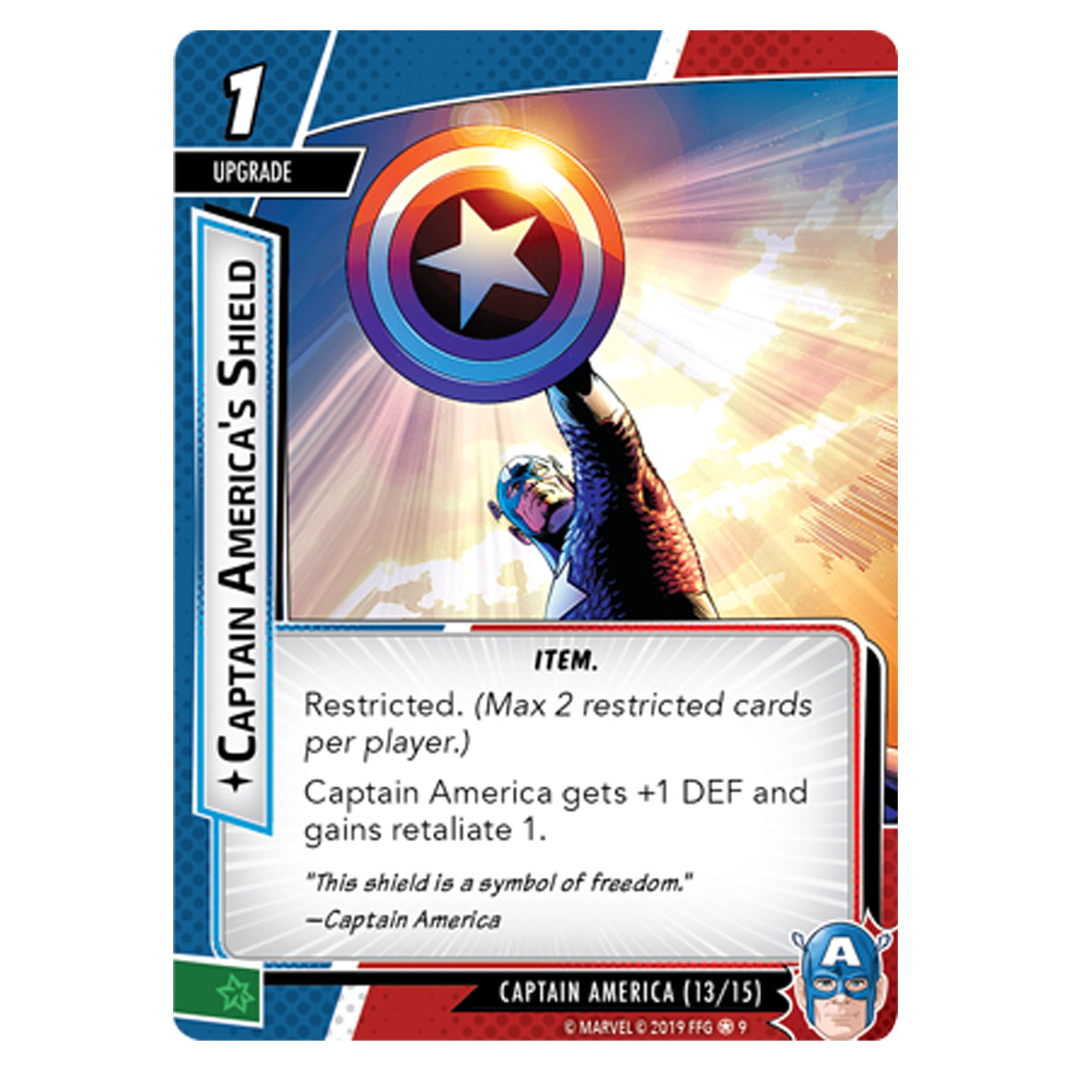 Marvel Champions LCG Captain America Hero Pack