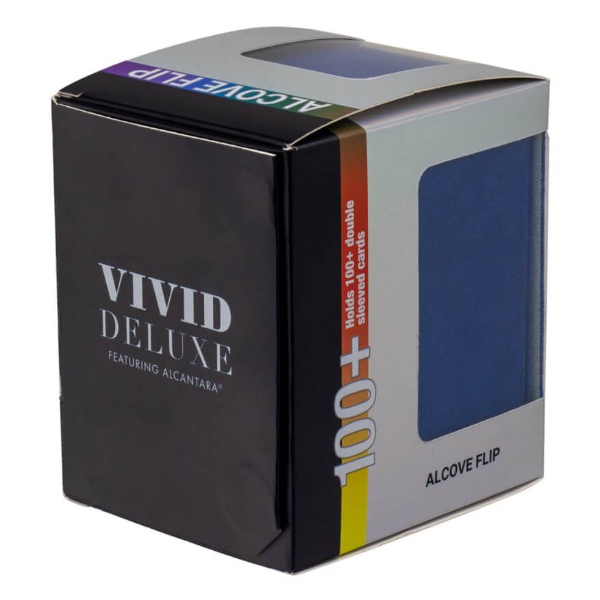 ULTRA PRO DECK BOX Vivid Deluxe Alcove Flip - DELUXE Blue