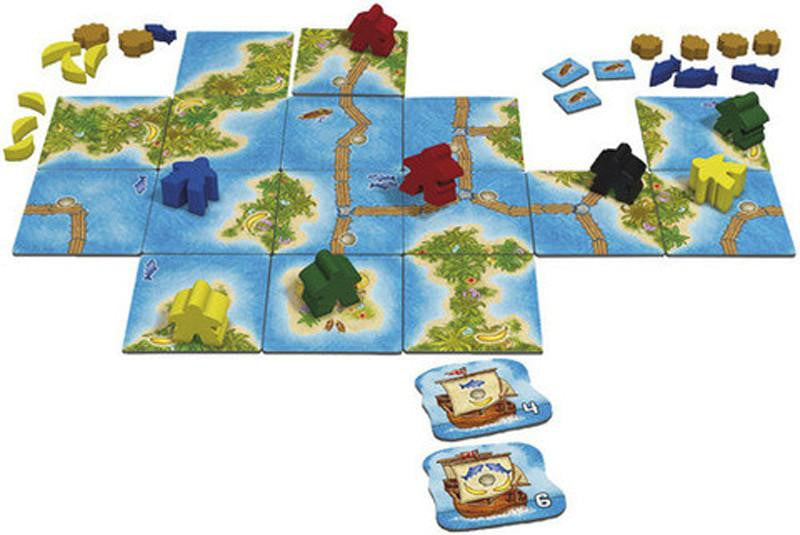 Carcassonne South Seas Board Game