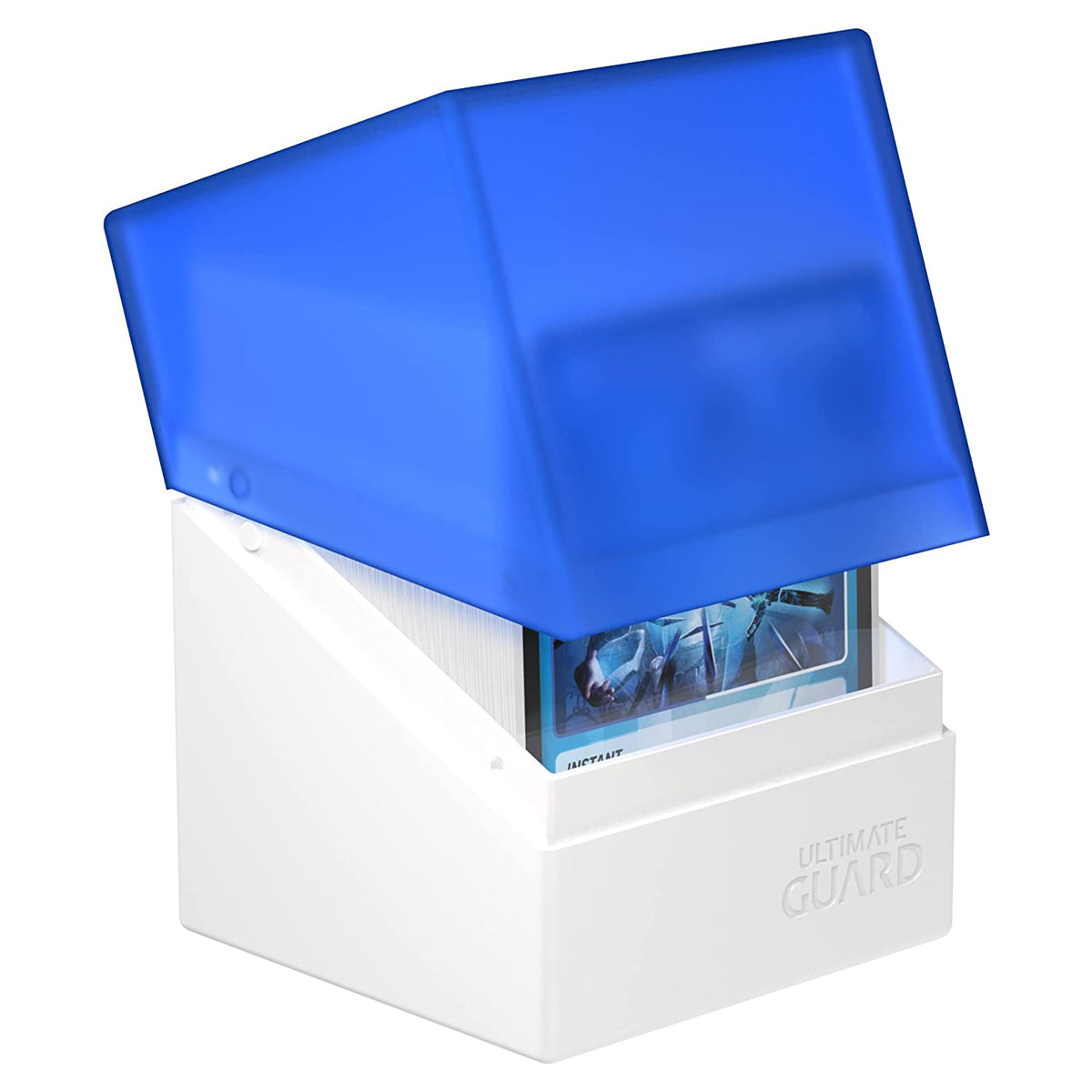 Ultimate Guard Synergy Boulder 100+ Blue/White Deck Box