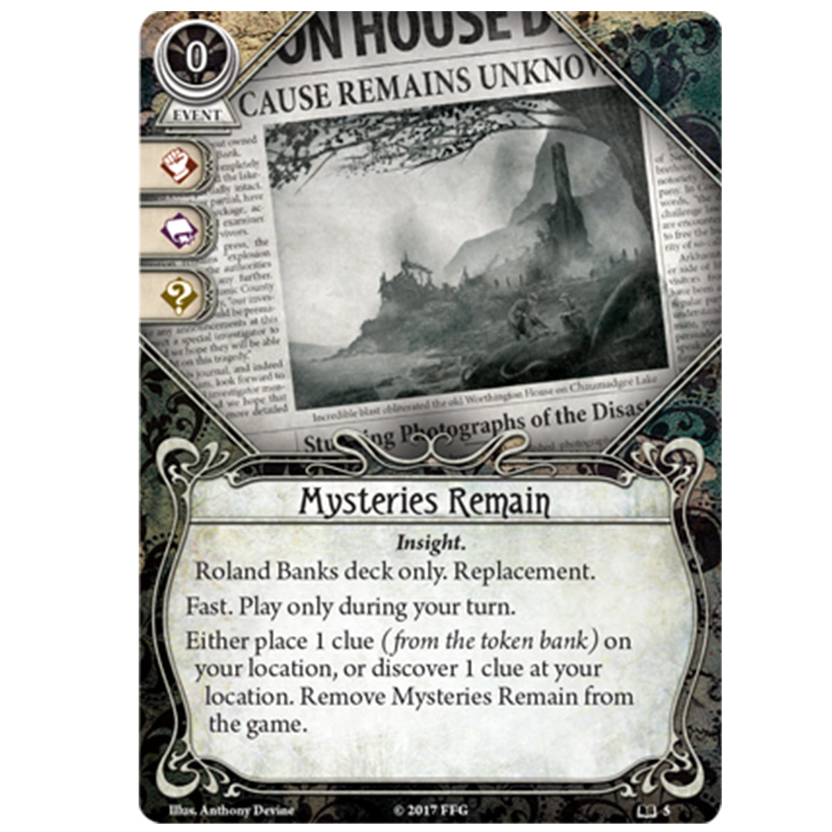 Arkham Horror Novella The Dirge of Reason