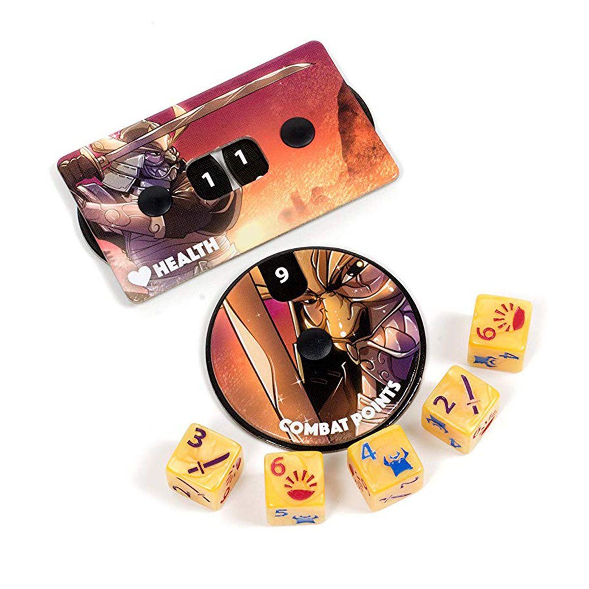 Dice Throne Season 2 Battle Box 1 Gunslinger VS Samurai RETAIL EDITION