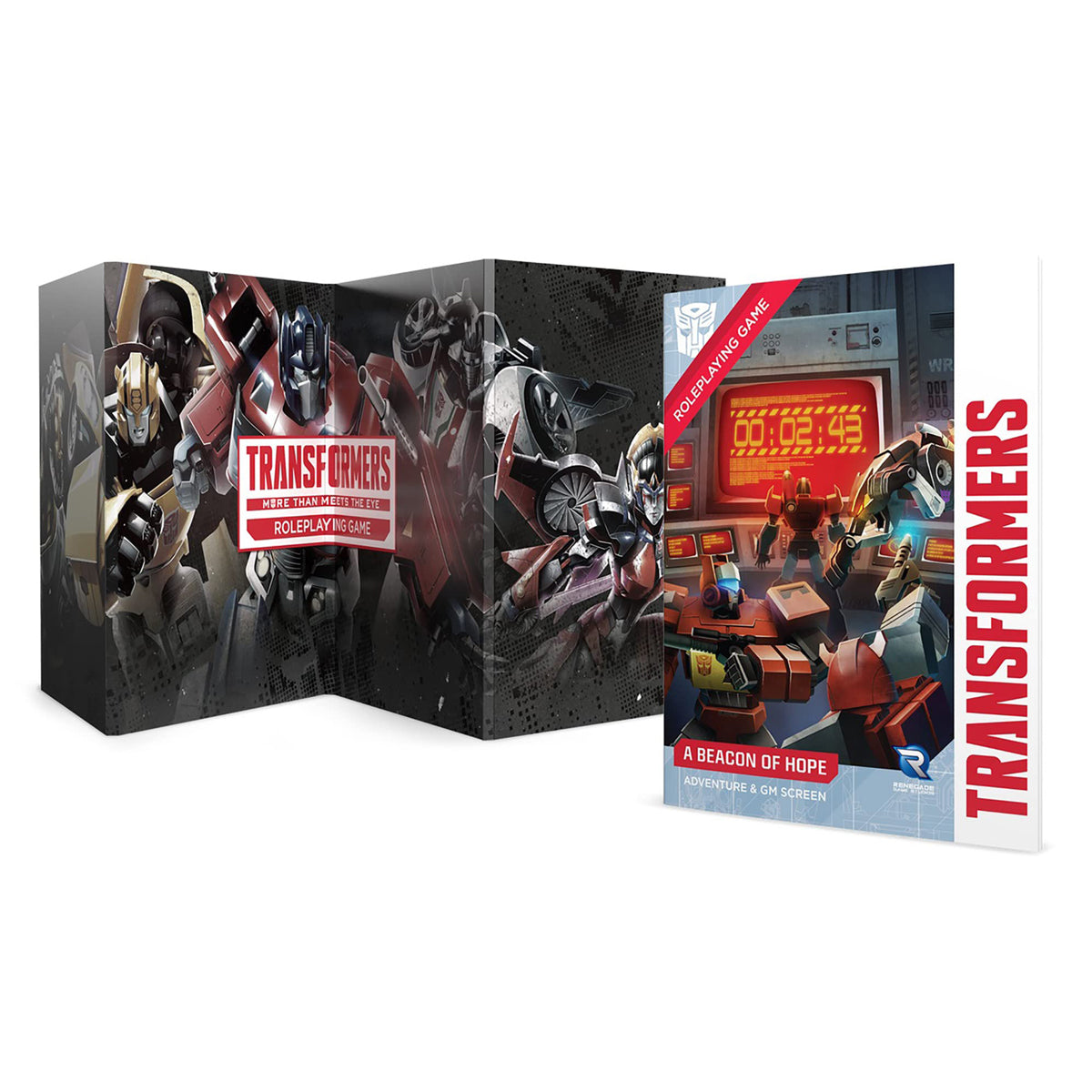 Transformers RPG A Beacon of Hope Adventure GM Screen
