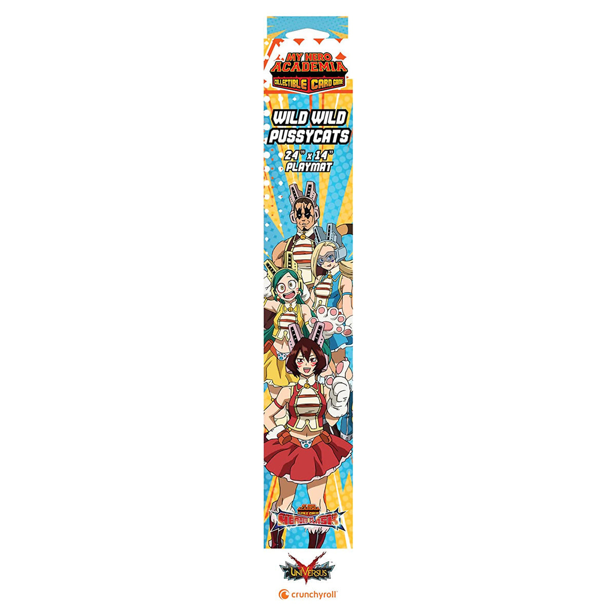 My Hero Academia CCG Wave 3 Wild Wild Pussycats Play Mat
